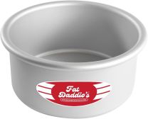 Fat Daddio's Round Cake Pan 6" x 3"