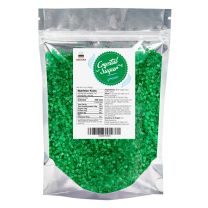 Sugar Crystals Green 16 oz. by Cake S.O.S