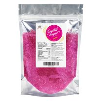 Sugar Crystals Pink 16 oz. by Cake S.O.S