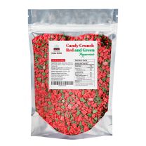 Red and Green Peppermint Candy Crunch, 16 oz. by Cake S.O.S