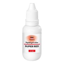 Liquid Gel Color - Super Red 1 oz.