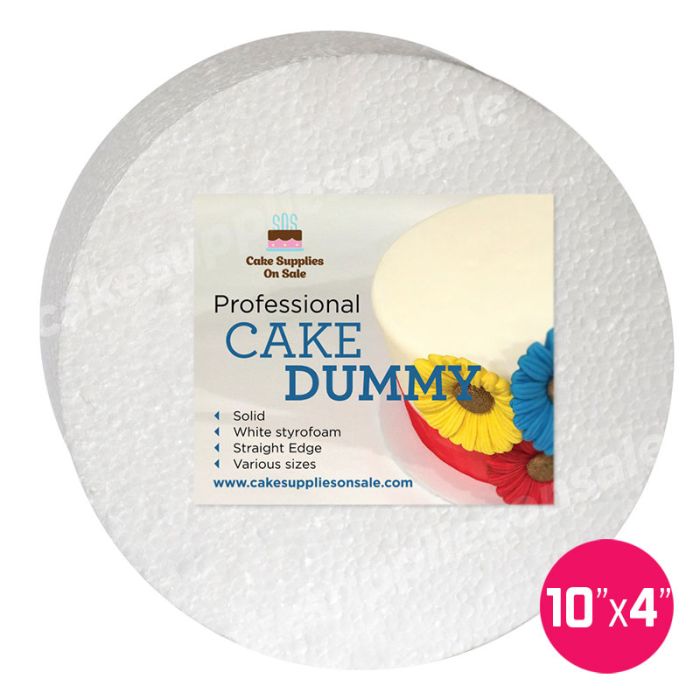 10x4 Round Cake Dummy