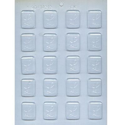 1-1/14 L-V Coin Chocolate Mold