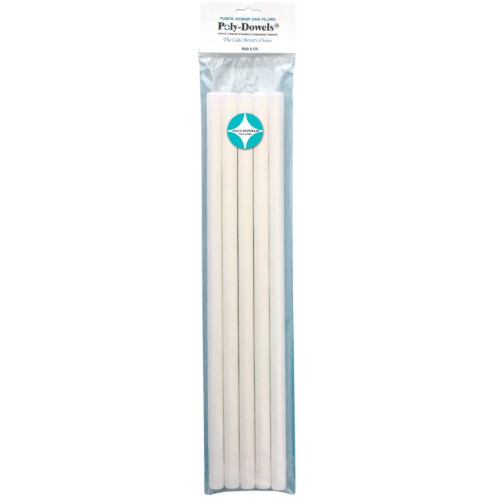 Poly-Dowels for Stacking Cake Tiers