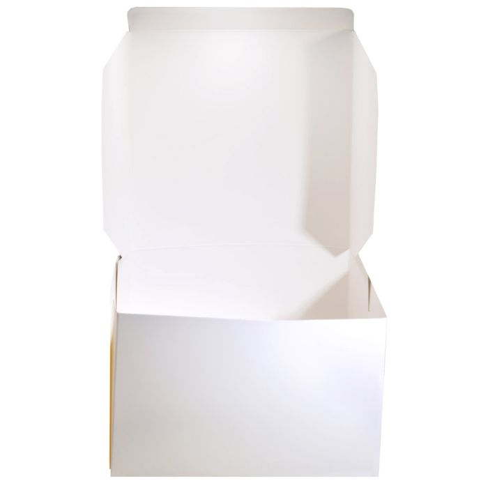  10x10x5 White Cake Box, Pack of 50: Home & Kitchen