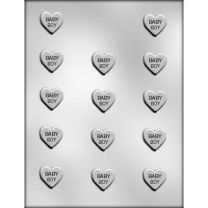 CANDY MOLD – FILLABLE / BREAKABLE LG HEART BOX LID 5-1/2″ – Cake